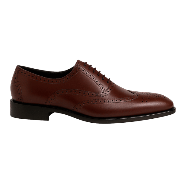 Brown Leather Brogue Oxford