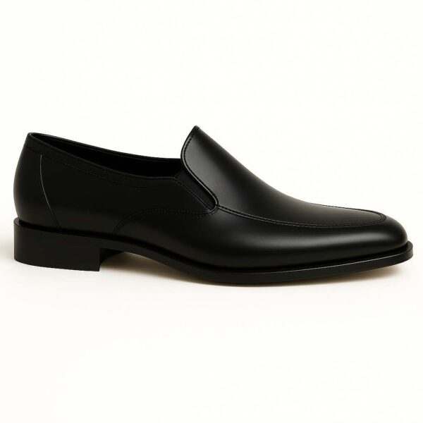 Black Classic Slip-On Formal Shoes